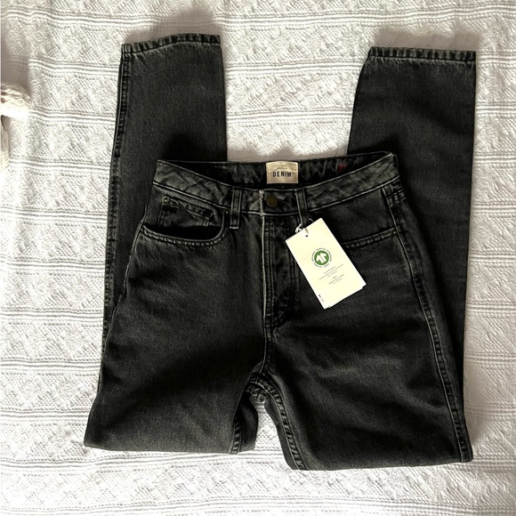 Sezane Middle Gray Brut Sexy Jeans - Picture 2 of 5